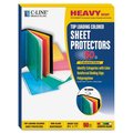 C-Line Products C-Line Colored Poly Sheet Protectors 62010